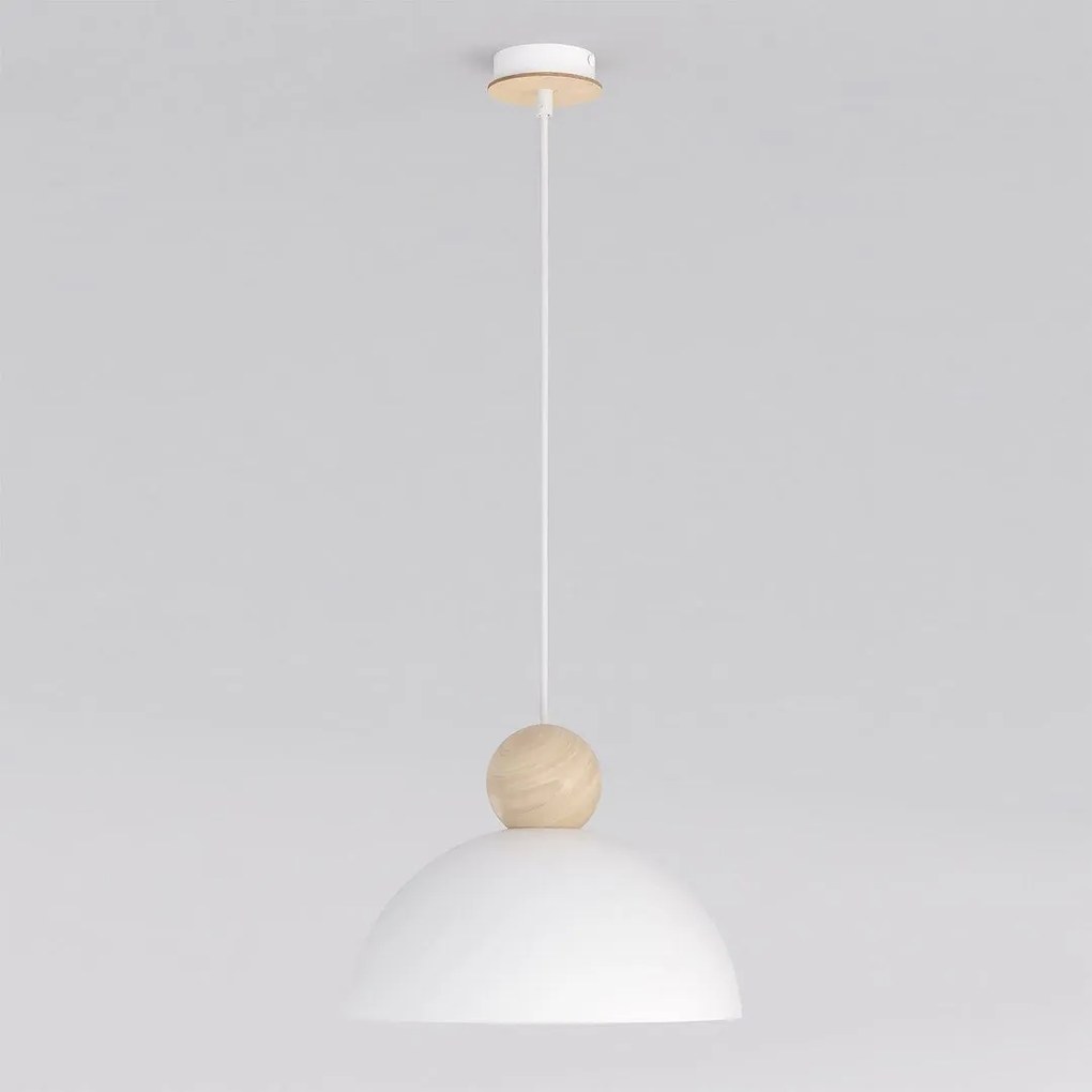 Emibig modern skandináv függeszték kaki fehér emi1677/1m
