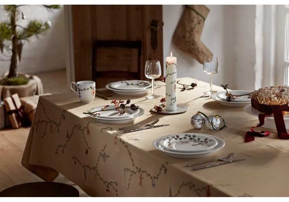 Porcelán karácsonyfadísz ø 6 cm Hammershøi Christmas Bauble 2025 – Kähler Design