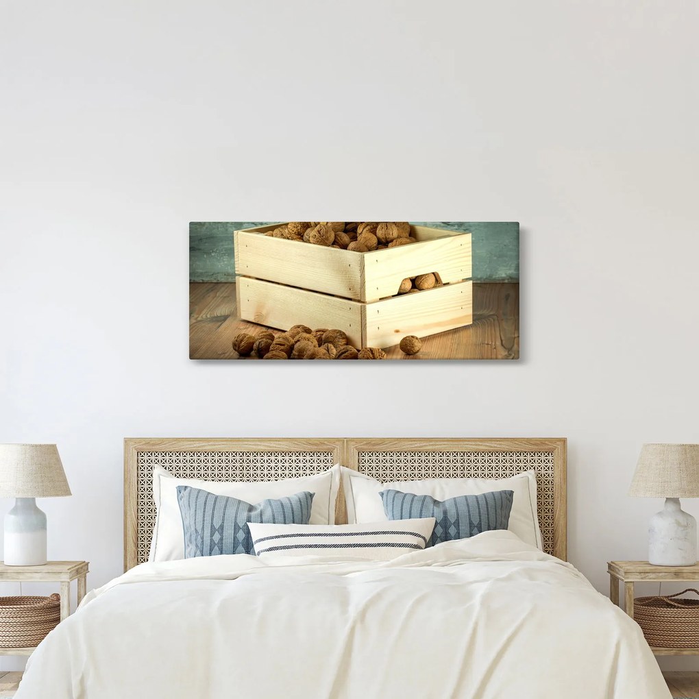 Kép - Őszi csendélet dióval (120x50 cm)