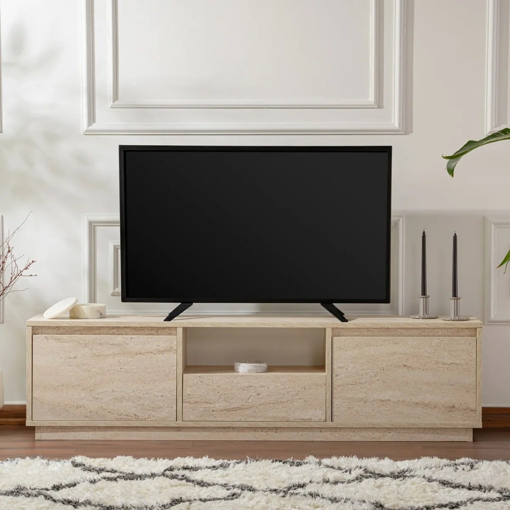 TV asztal Vanguard Travertine