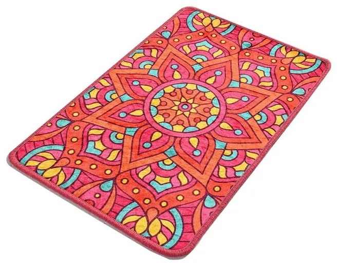 Mandala fürdőszobai kilépő, 60 x 40 cm - Foutastic