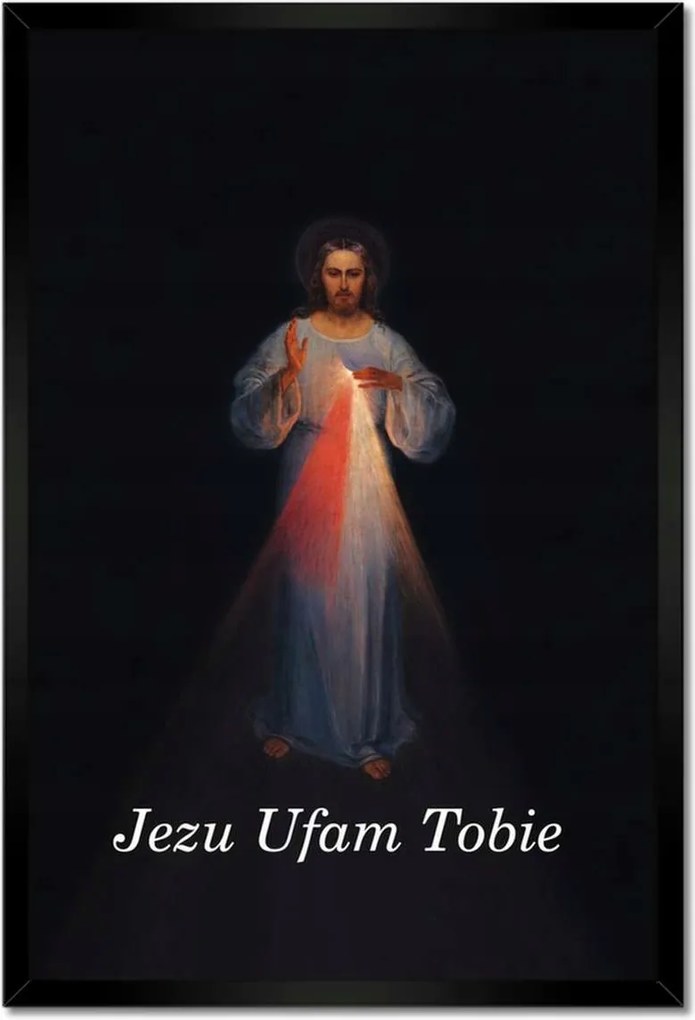 Poszterek keretben 40x60 Jézus, bízom benned