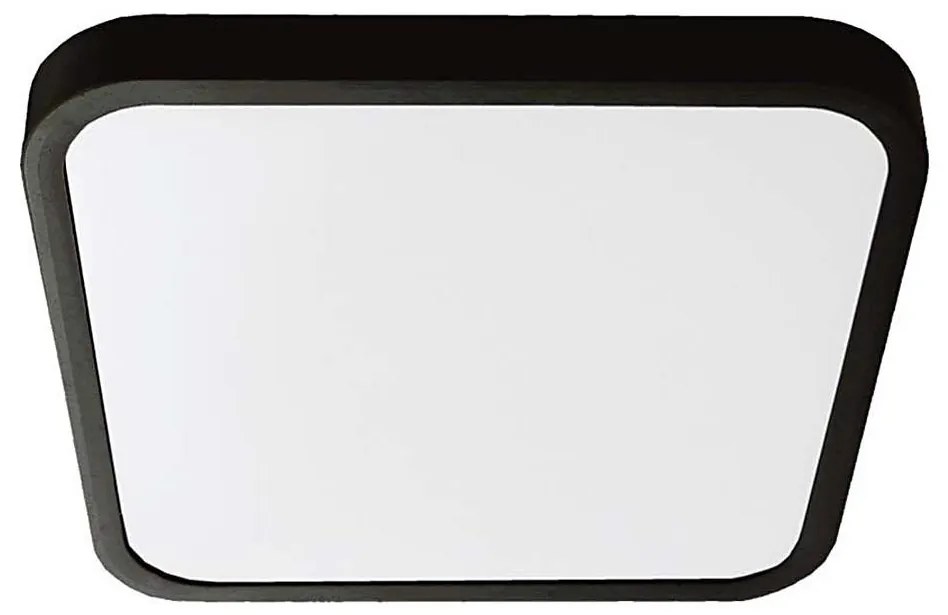 LED Fürdőszobai mennyezeti lámpa LED/48W/230V 4000K IP44 42x42 cm fekete