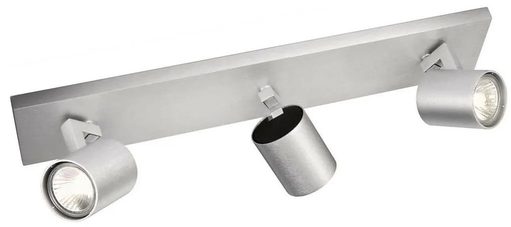 Philips 53093/48/12 - Spotlámpa RUNNER matt króm 3xGU10/35W/230V