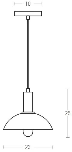 Zambelis 180052 - Csillár zsinóron 1xE27/40W/230V fekete