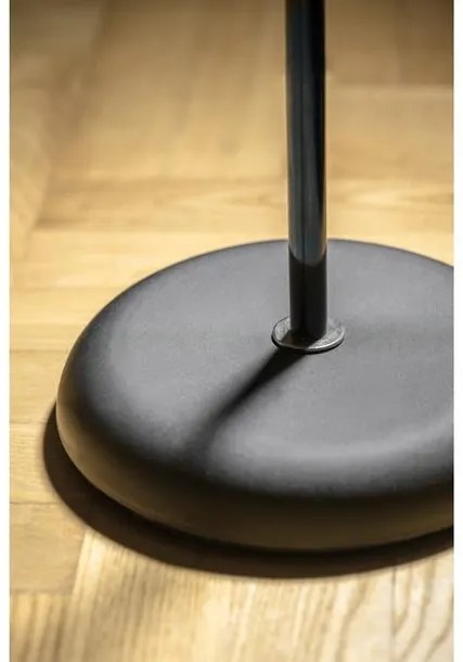 Lámpa Állólámpa BENFICA2, E27 max. 60W, E14 max.40W, műanyag + fém, fekete