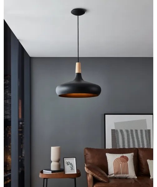 Eglo 900163 - Csillár zsinóron SABINAR 1xE27/40W/230V á. 40 cm