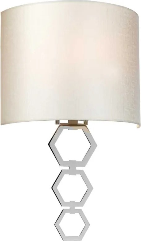 Elstead Lighting Clark CLARK-MEDIUM-PC Fali lámpa 1x60W/E27