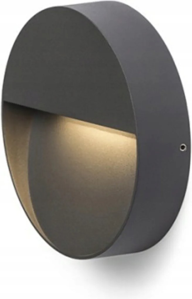 Rendl Aqila R Led fali lámpa antracit 6W IP54 3000K 230V