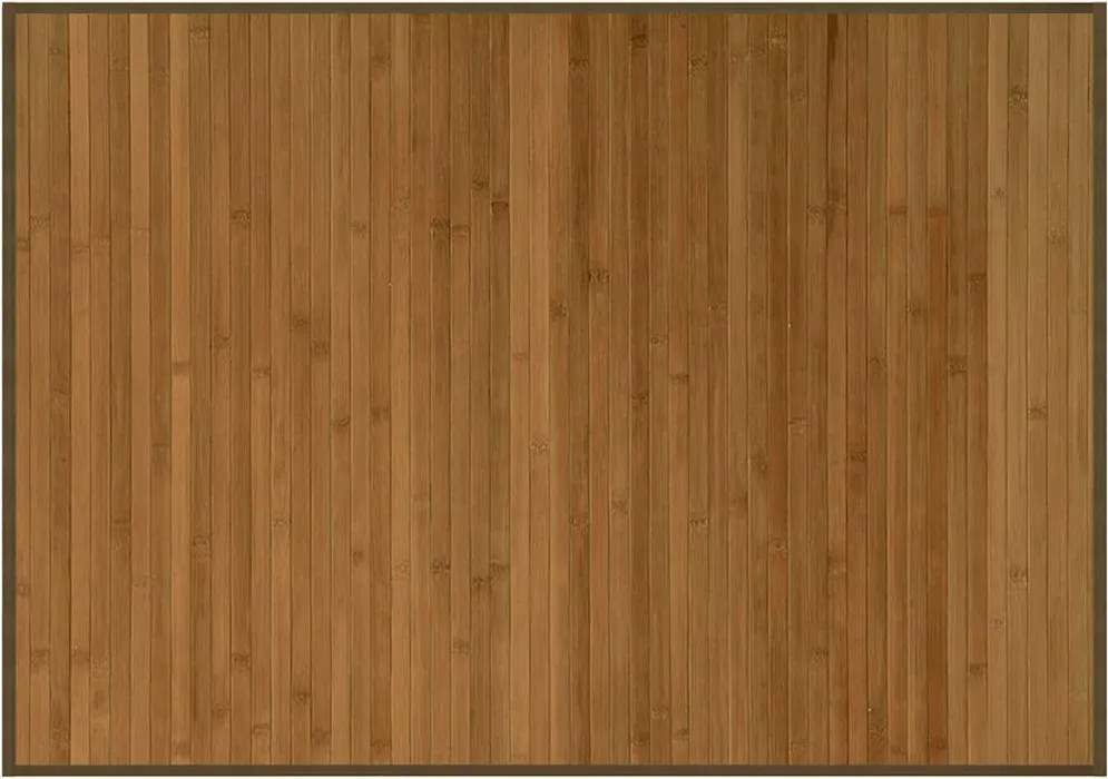 vidaXL négyszögletű barna bambusz szőnyeg 70 x 100 cm