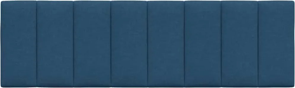 kék szövet fejtámla párna Hanko 160 cm