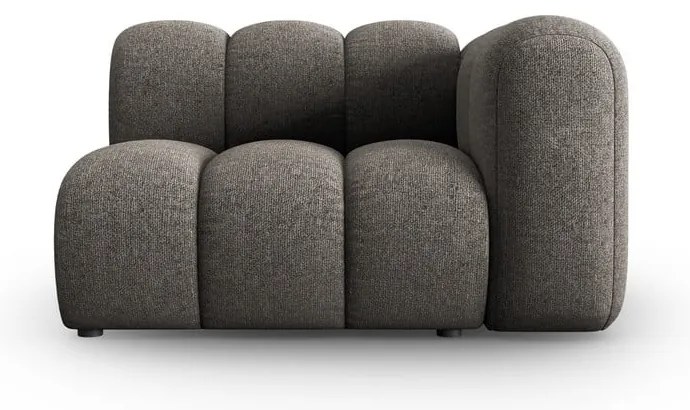 Sötétszürke kanapé modul (jobb oldali) Lupine – Micadoni Home