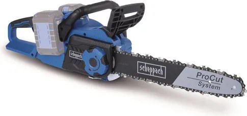 Scheppach BC-CS355DUO-X - akkus láncfűrész indukciós motorral 2x20V, IXES 20 V (akku és töltő nélkül)