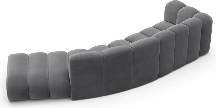 Lupine 5 személyes kanapé, nyitott véggel, jobbos