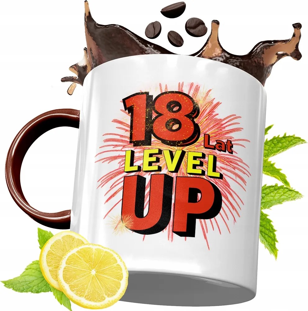 Bordó Bögre 18. Születésnapra Ajándék fényképes nyomtatással