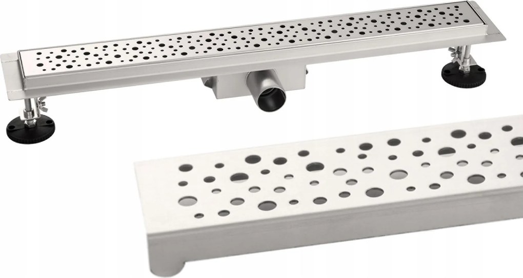 Lineáris Zuhanyfolyóka Csempe Alá 60 CM Görög