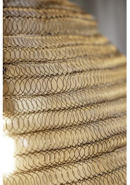 Markslöjd 108773 - Csillár zsinóron TAZZA 1xE27/40W/230V arany