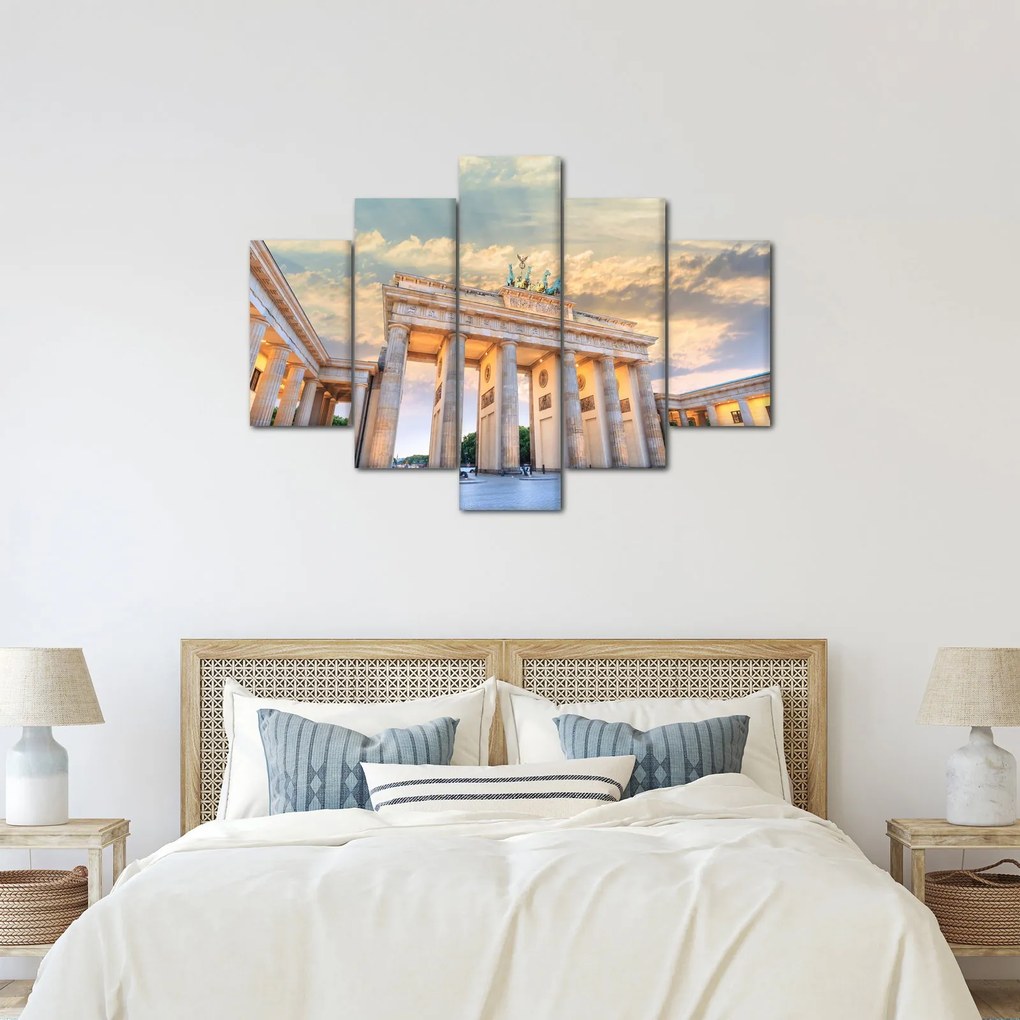 Kép - Brandenburgi kapu, Berlin, Németország (150x105 cm)