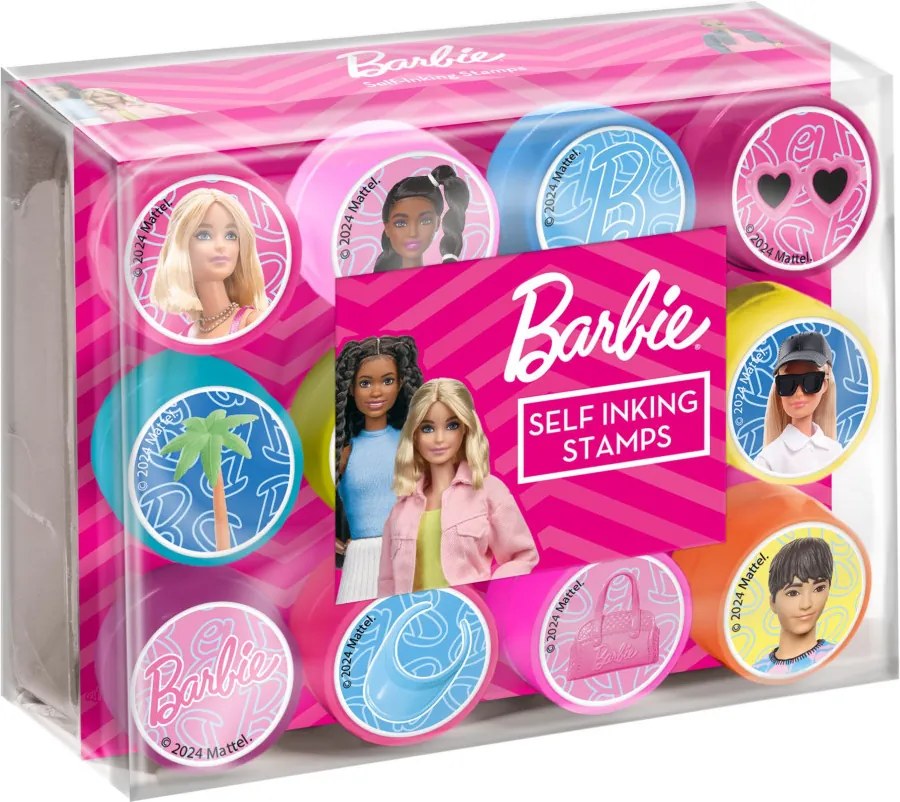 Barbie Malibu nyomda szett 12 db-os