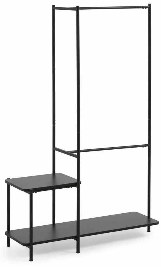 Galatia fekete fém előszoba bútor - Kave Home