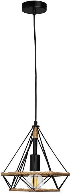 Polux BROXTON 314529 Függőlámpa 1x20W LED/E27 IP20