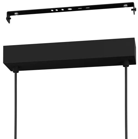 Eglo 900563 - LED Csillár zsinóron CARANACOA 5xLED/7W/230V