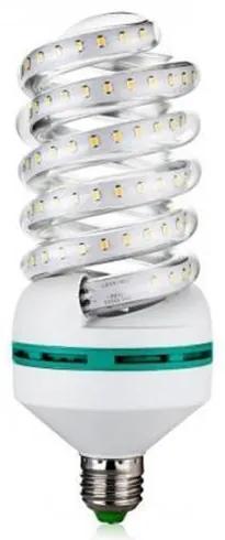 16W prémium LED izzó - "spirál" alakú, E27, meleg fehér