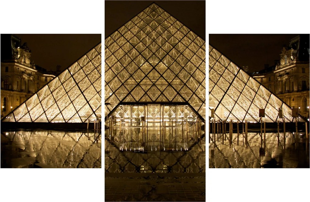 Louvre képe (90x60 cm)