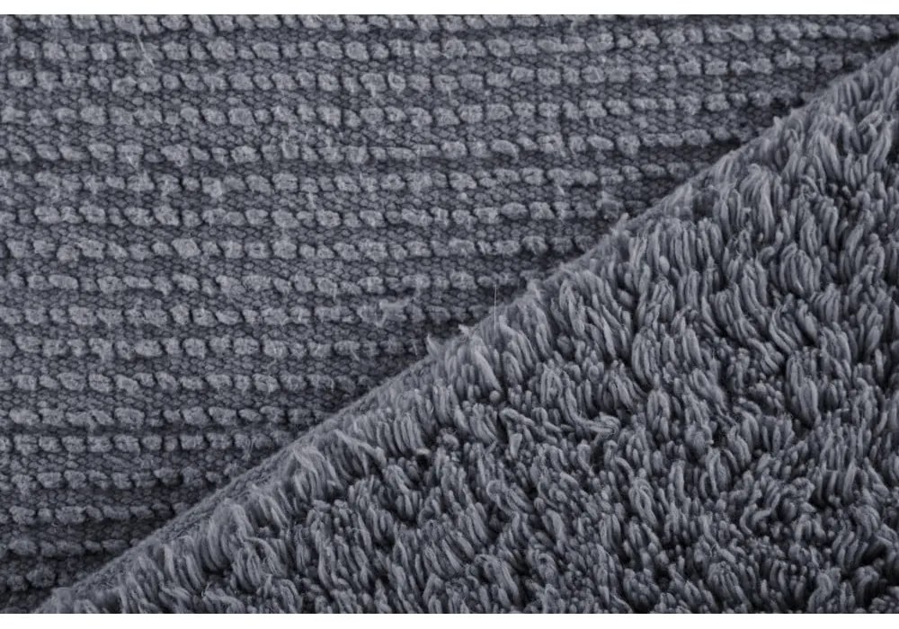 Luca kék pamut fürdőszobaszőnyeg, 60 x 100 cm - Tiseco Home Studio