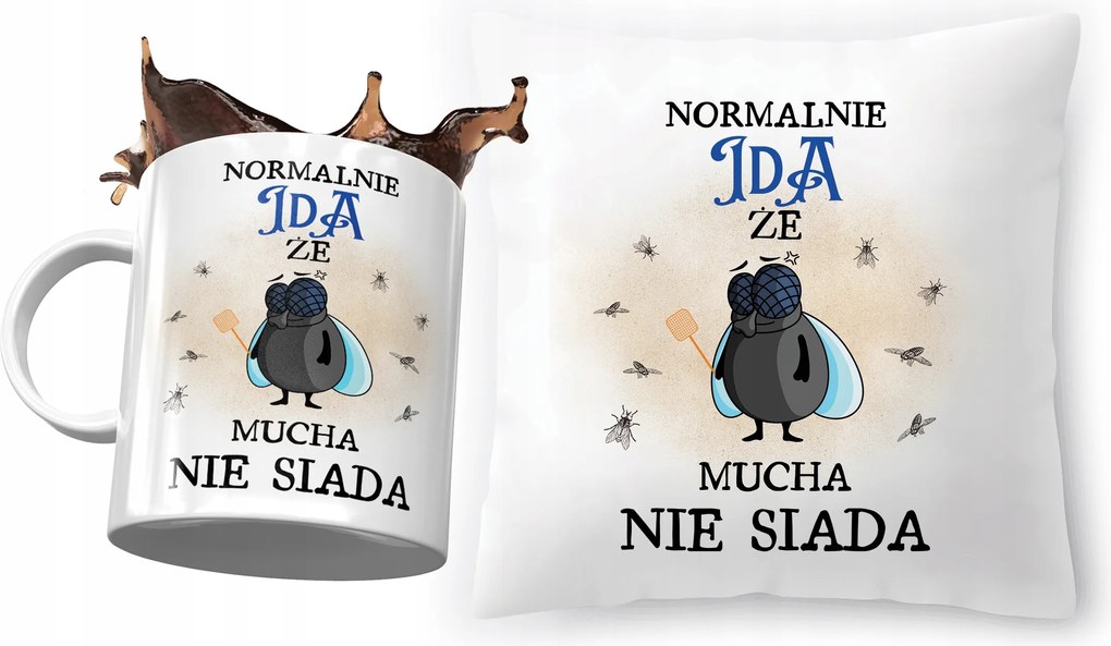 Ida párna ajándék bögre szett fényképes nyomtatással