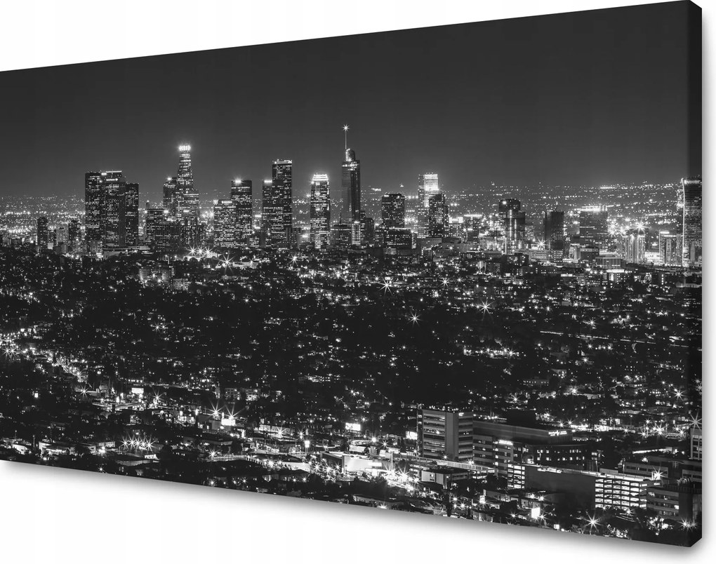 Los Angeles vászonkép fekete-fehér 50X40