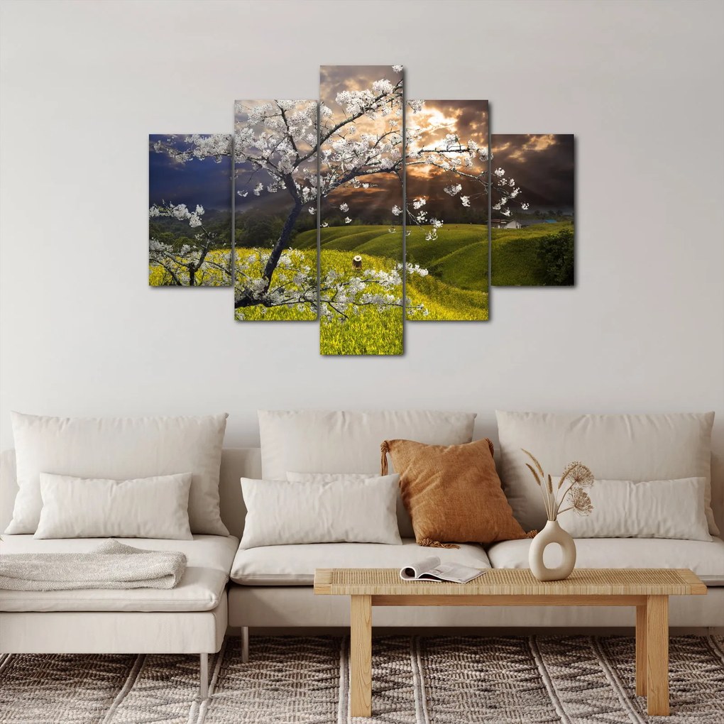 Kép - Virágzó fa az országban (150x105 cm)