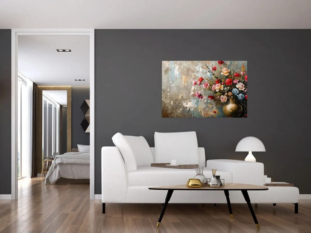 Kép - Virágváza (90x60 cm)