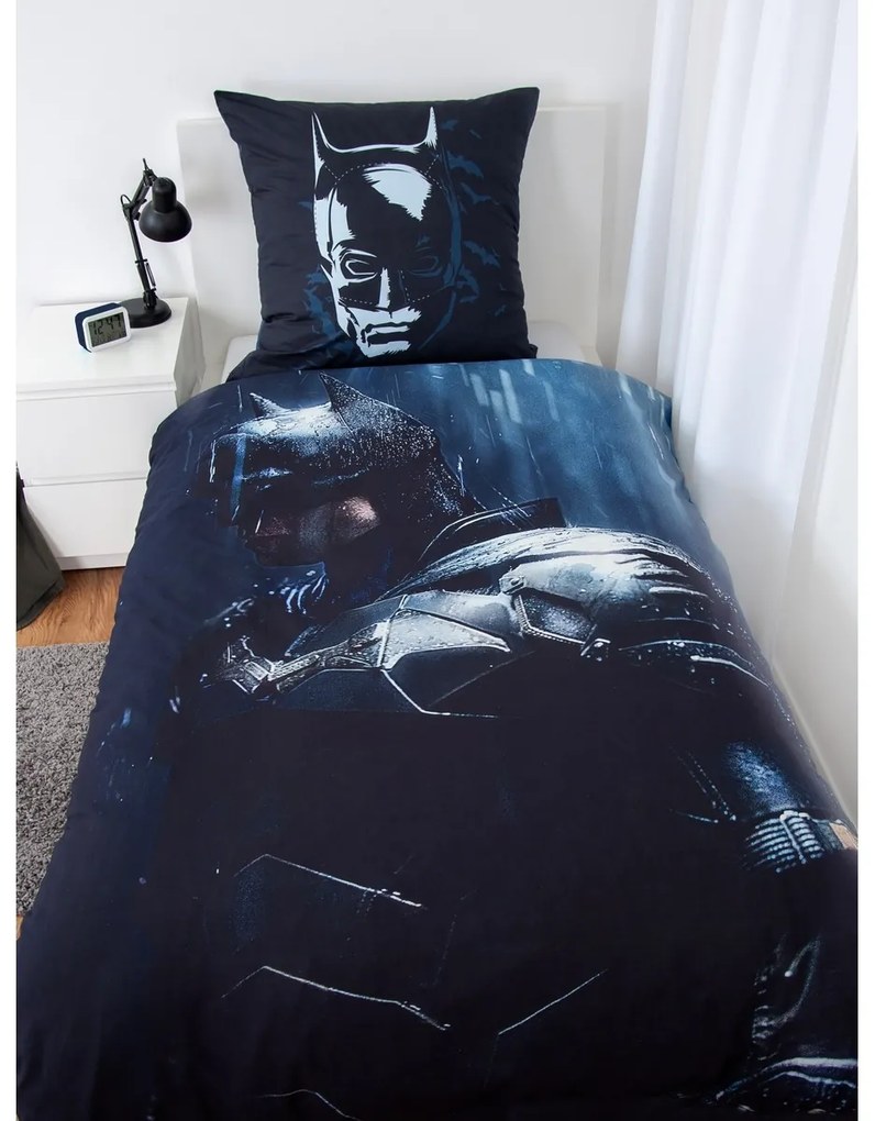 Herding Pamut ágynemű The Batman , 135 x 200 cm,80 x 80 cm