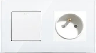 Billentyűkapcsoló Mechanikus Üveg Aljzat Klasszikus Kapcsoló