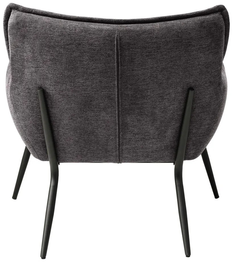 Szürke relaxációs fotel Calgary – Unique Furniture