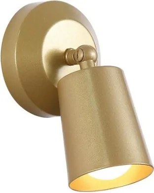 Searchlight 23340GO - LED, dimmelhető, újratölthető fali lámpa CONE LED/1,5W/5V arany