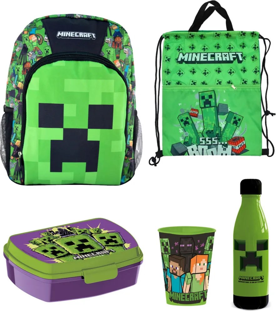 Minecraft Pixel Attitude sulis csomag 5 részes