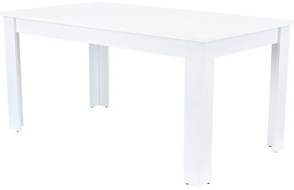 Yorki Standard étkezőasztal 160x90 cm fehér