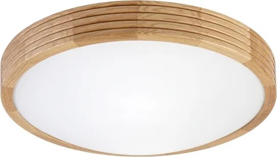 Brilagi - LED mennyezeti lámpa CARVALHO MODERN SLIM 2xE27/60W/230V, átmérő 37,5 cm, tölgy
