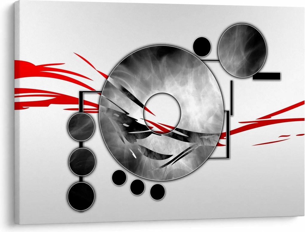 Absztrakt kép (70x50 cm)