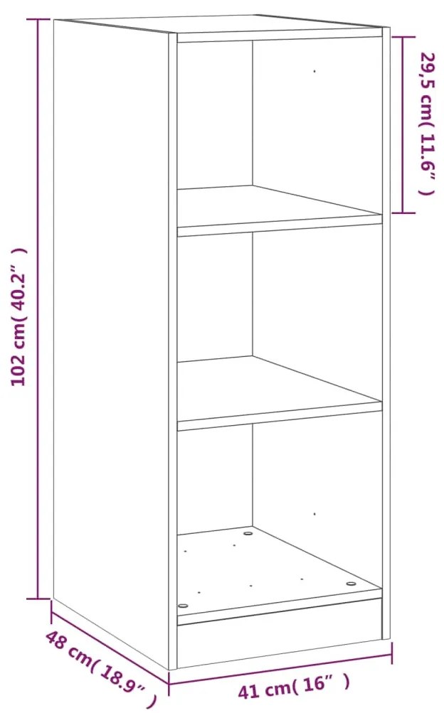 fehér szerelt fa ruhásszekrény 48 x 41 x 102 cm
