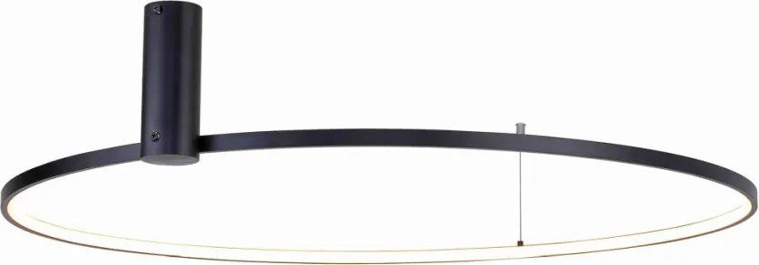 Zuma Line HORIK 89429-90BK Plafonlámpa 1x40W/LED 3000K|4000K|6000K 4400lm IP20