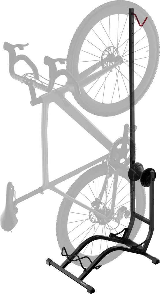 Szabadon álló kerékpártároló 460 x 406 x 1306 mm