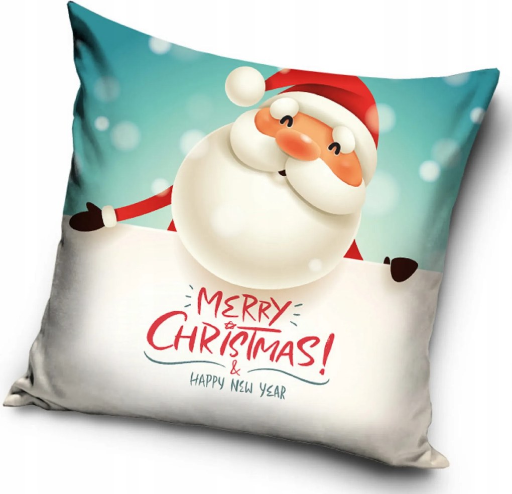Párnahuzat 40x40 karácsonyi merry christmas mikulás