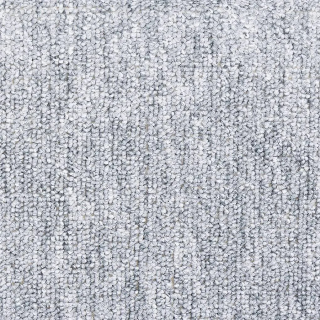 15 darab világosszürke lépcsőszőnyeg 65 x 24 x 4 cm