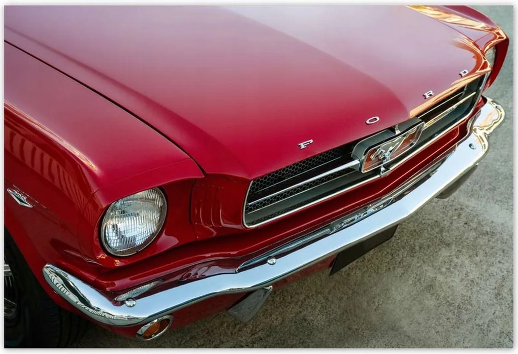 Poszterek 155x105 Ford Mustang Motorháztető Lámpák