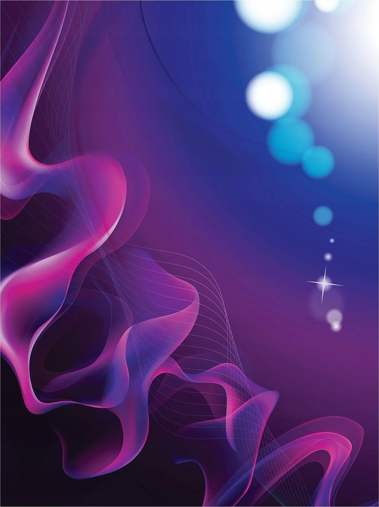 Fotótapéta Absztrakt Lila-Rózsaszín Fénydinamika 206x275 +ragasztó