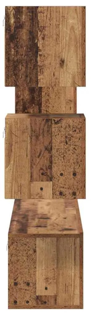 TV szekrény garnitúra 5 pcs Régi fa 30.5 x 30 x 60 cm Faanyag