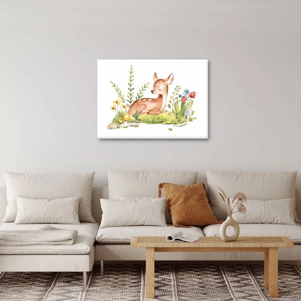 Kép - Kis őzike (70x50 cm)
